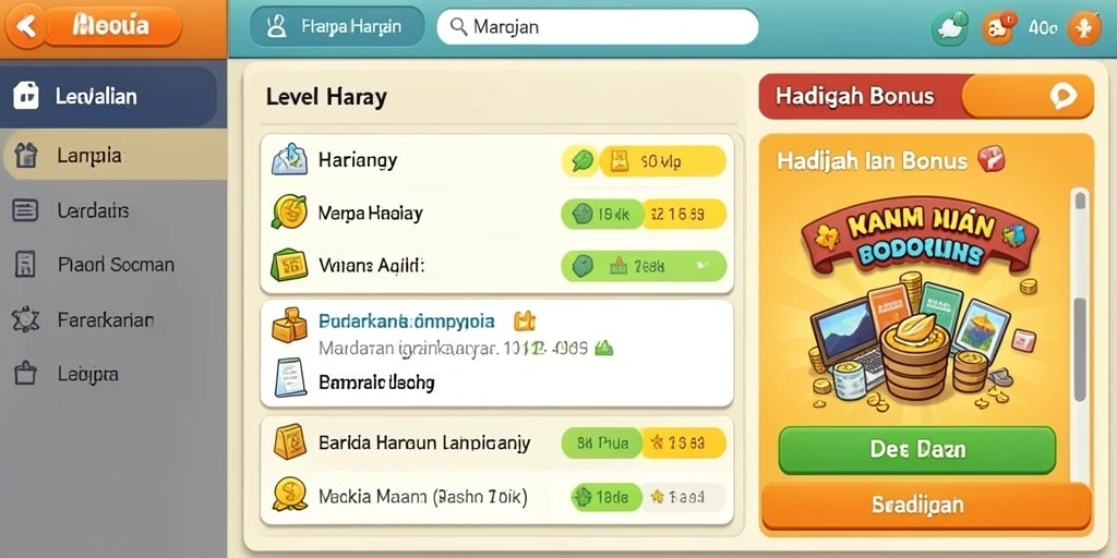 Fitur bonus yang menguntungkan bagi pemain.