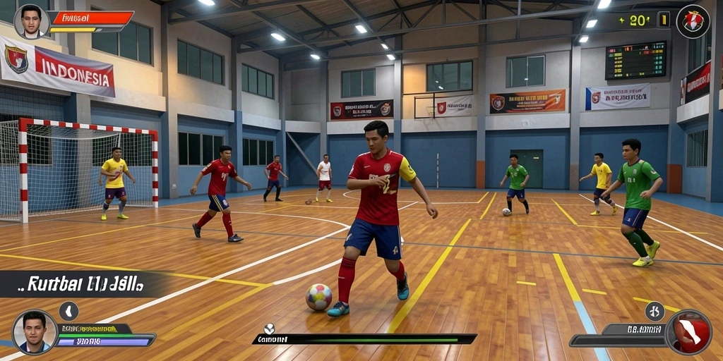Mode permainan yang interaktif dan dinamis.