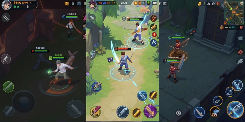 Fitur interaktif yang memudahkan pemain berinteraksi dalam game.