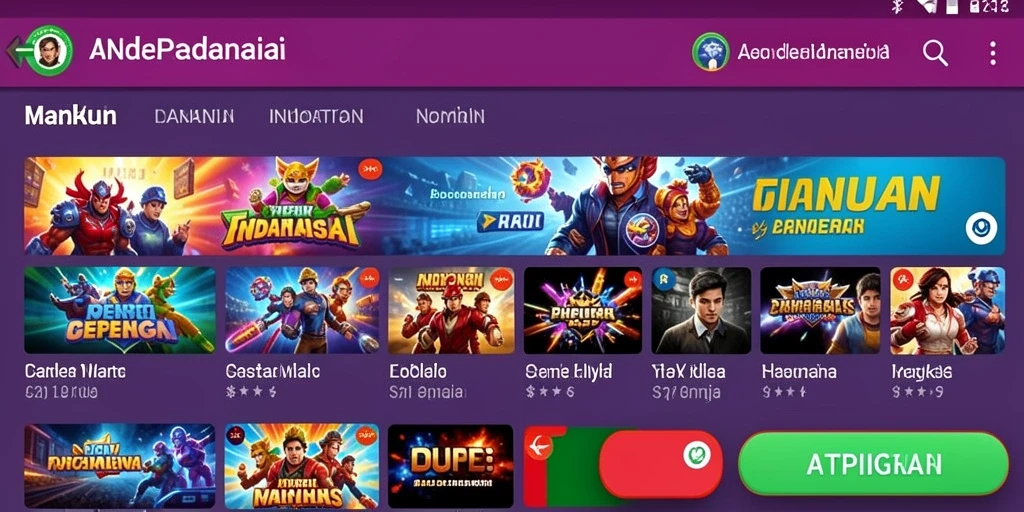 Desain karakter yang unik dan menarik perhatian.