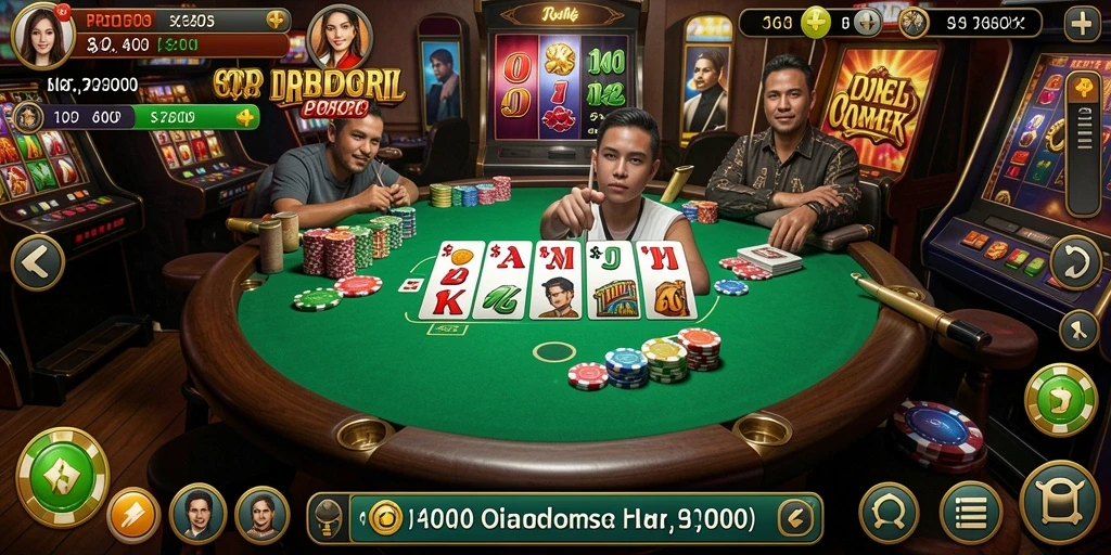 Momen seru saat berinteraksi dengan pemain lain.