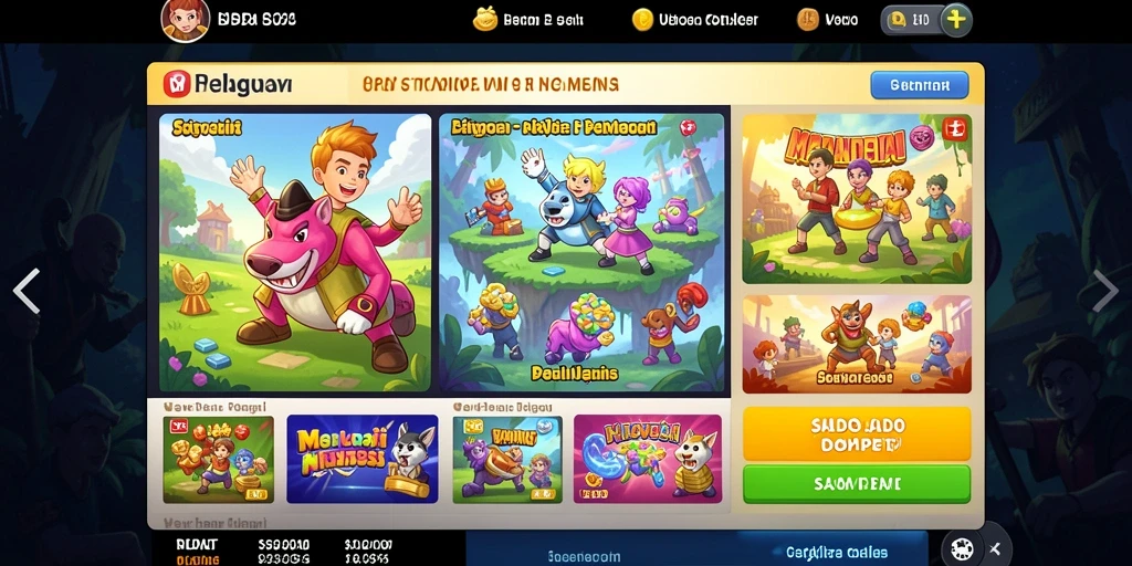 Mode multiplayer untuk bertanding dengan pemain lain secara online.